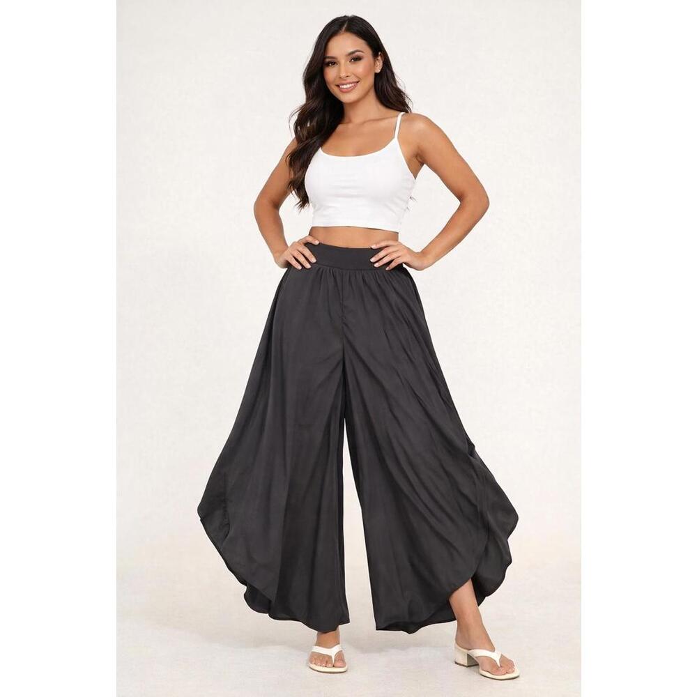 NWT Halara High-Waist Flowing Wide Leg Palazzo Pants - XL - Picture 8 of 8